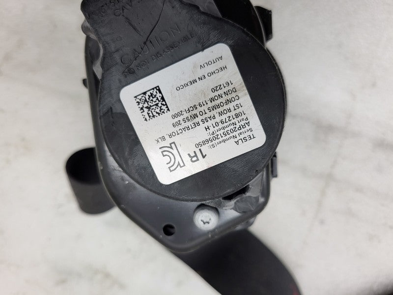 1081279 01 H ⭕ 17-23 Model 3 Front Passenger Side Seat Belt and Retractor Right 1081279-01-H