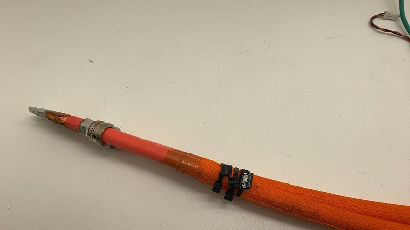 100487400E 2012-2015 Tesla Model S Rear HV Junction Box to Charge Port Wiring Cable Harness