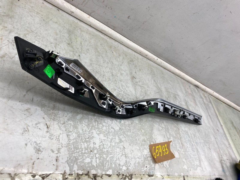 ⭕ 16-20 Tesla Model X Front Driver Side Door Decor Trim Left Black 103