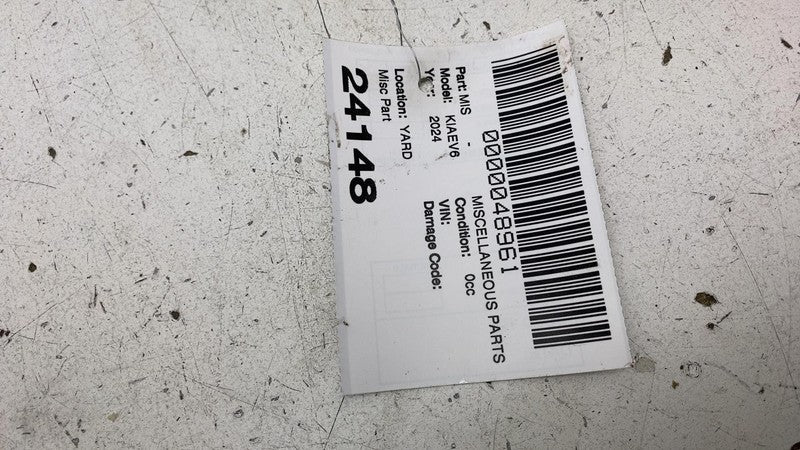 91683CV101 2022-2024 Kia EV6 High Voltage Battery Charging Cable Wire Harness & Charge Port