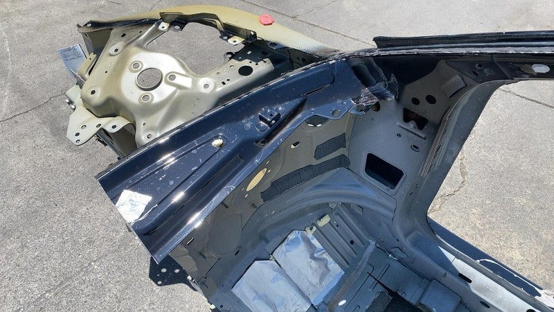 ⭕ 24-25 Model 3 Front Right A + B Pillar Structural Frame Horn Cut Bla