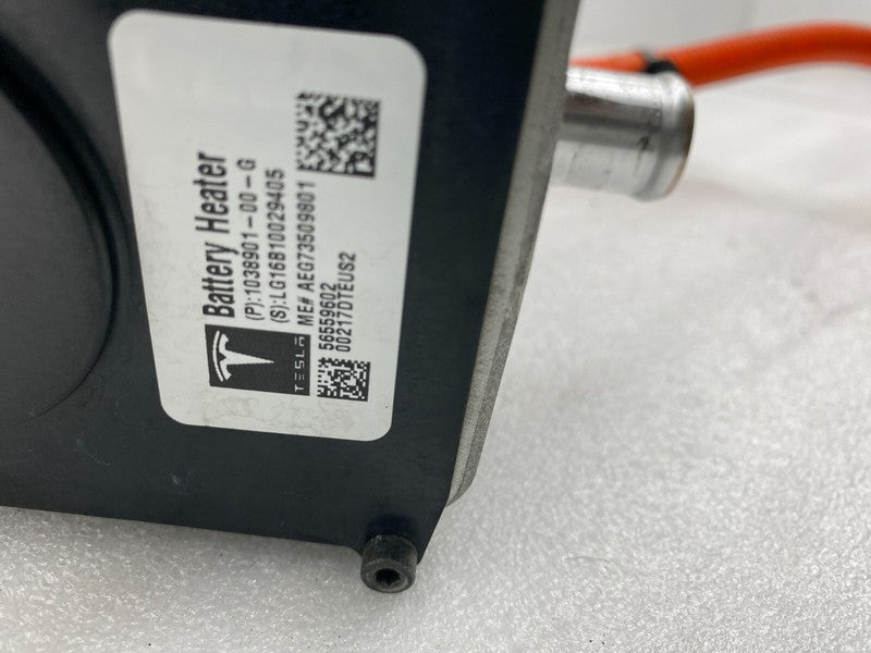 103890100G 12-20 Model S Electric Battery Heater + Wire Harness Loom & Bracket 1038901-00-G