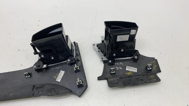 ⭕ 12-15 Model S Dash A/C Air Vent Outlet Dashboard Trim Panel SET 1004