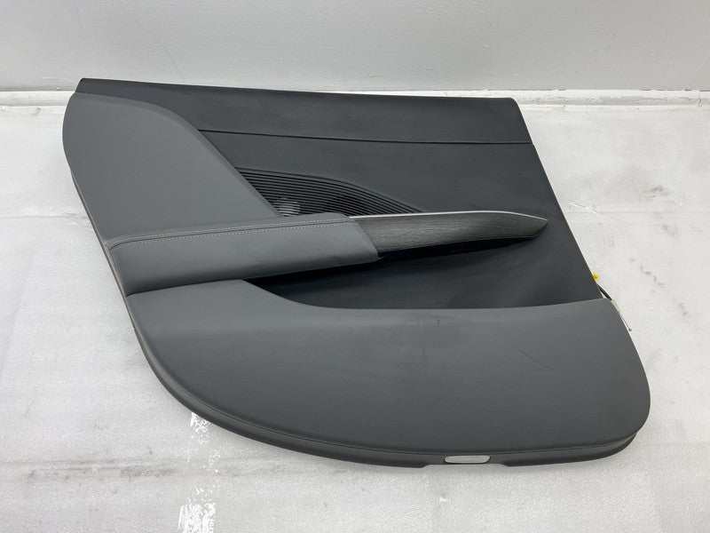 P11-NDC1B4-10 ⭕ 22-24 Lucid Air Grand Touring Rear Door Panel Trim Card Left LH P11-NDC1B4-10