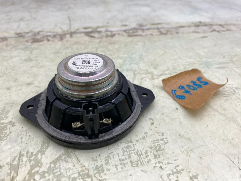 1004833 01 A ⭕ 12-20 Model S Front Dashboard Sound Mid-Range Audio Speaker 80MM 1004833-01-A