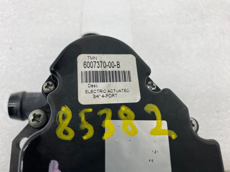 6007370 00 B ⭕ 12-20 Model S Coolant Pump Cooling Valve Actuator 4-Way w/ Hose 6007370-00-B
