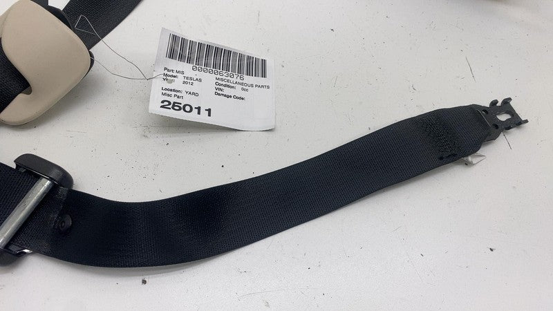 ⭕12-15 Model S Front Passenger Side Seat Belt Retractor Black Right 10