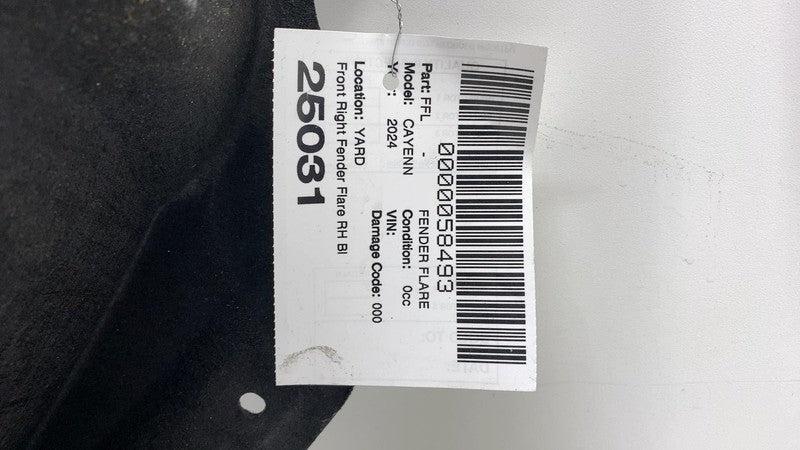 9Y0810971 ⭕2019-2024 Porsche Cayenne Front Left Fender Wheel Liner Splash Shield 9Y0810971