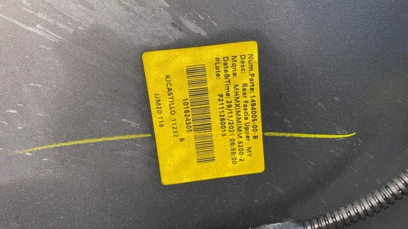 ⭕ 20-22 Tesla Model Y MY Rear Bumper Cover w/ Park Sensor & Valance 14