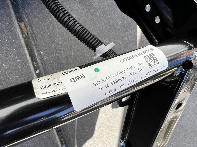 1494833-77-D ⭕ 20-22 Tesla Model Y Front & Rear Interior Seat Cushion Assy Black (5-Seater)