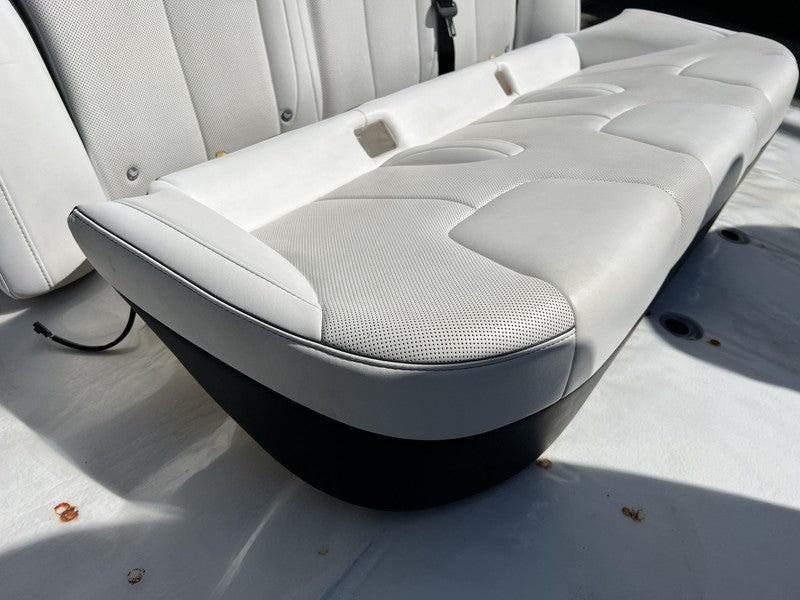 ⭕ 16-20 Tesla Model S Left & Right Front Bucket + Rear 2nd Row Seat Perforated