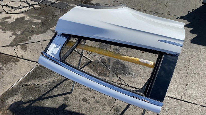 1028790-00-K ⭕ 2016-2024 Tesla Model X Rear Driver Side Falcon Door Shell Panel LH White PPSW