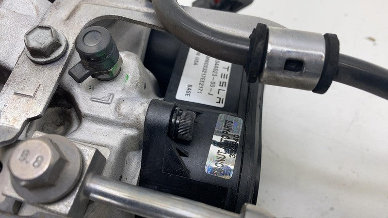 1044623-00-J ⭕ 2017-2025 Tesla Model 3 Rear Left Caliper w/ Brake Line Hose BASE 1044623-00-J