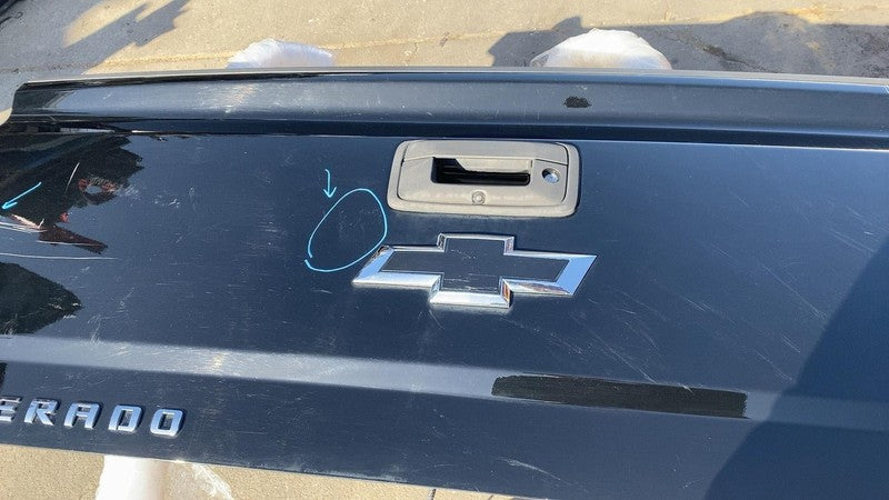 2015-2019 CHEVY SILVERADO 1500 TRUNK LID TAILGATE W/ CAMERA OEM Lid Bl