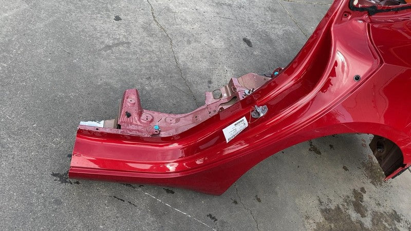 ⭕ 2017-2020 Tesla Model 3 Rear Left Quarter Panel Structural Frame Cut Red PPMR