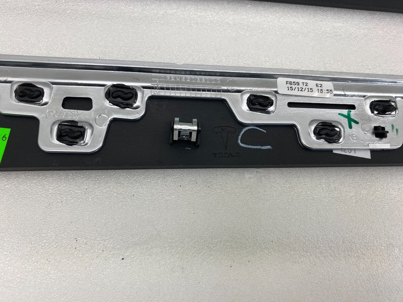 103582607A ⭕16-20 Model X Rear Left/Right Door Decor Trim Molding 1035826-07-A/1036081-07-A