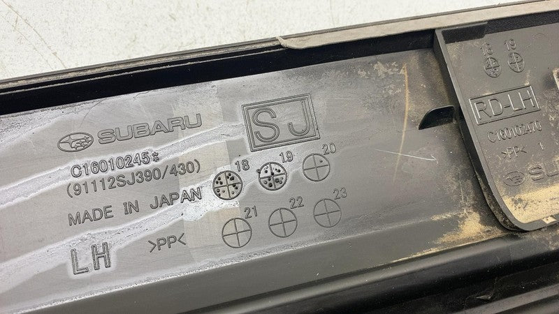 91112SJ390 2019-2024 Subaru Forester Rear Driver Side Lower Door Molding Trim Left LH OEM