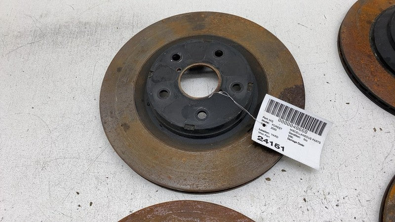 2019-2024 Subaru Forester SET of 4 Front & Rear Left & Right Brake Disc Rotor