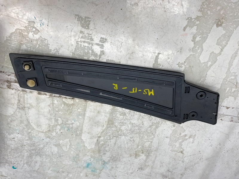 14941 ⭕ 2012-2015 Tesla Model S MS Left and Right B-Pillar Molding Applique Glass Trim