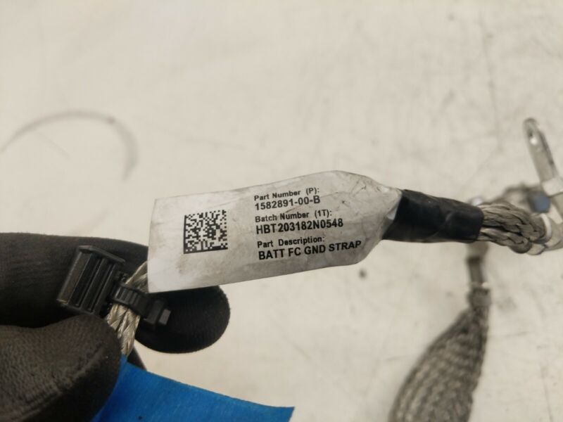 1582891 00 B ⭕ 2017-2022 Tesla Model 3 Front Control Chassis Ground Cable Strap 1582891-00-B