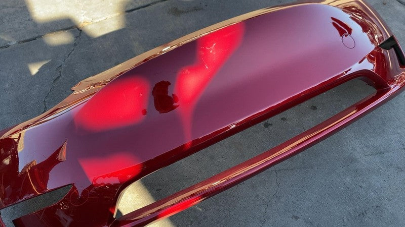 ⭕ 2024 Model Y MY Front Bumper Cover Red PR01 Non-Park Sensor Type 149