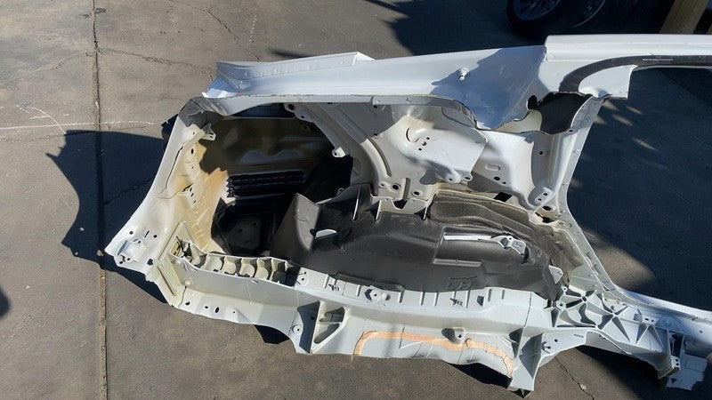 ⭕ 2020-2023 Tesla Model Y Rear Left Quarter Panel Structural Cutout White PPSW