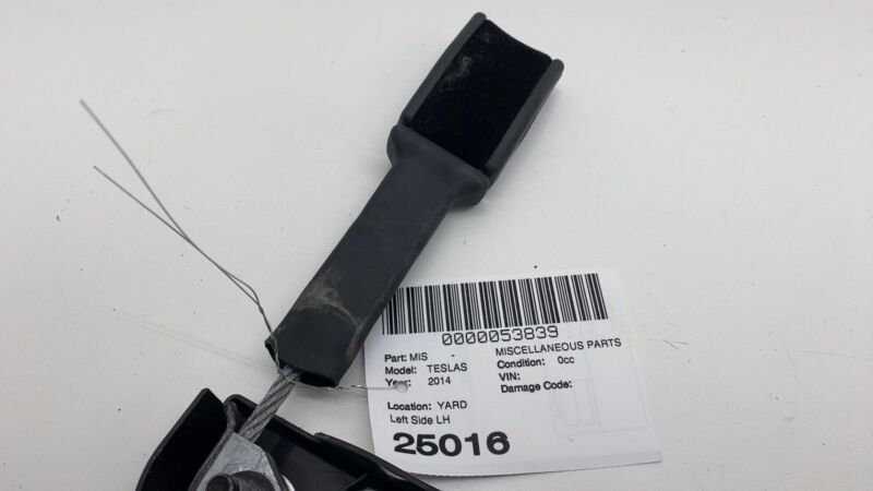 12-20 Tesla Model S Left Seat Belt 1st Row Lap Pretensioner Model X 16-20 Right