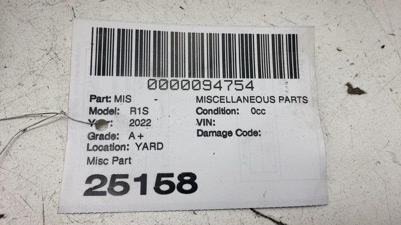 ⭕ 22-24 Rivian EDV 700 R1T R1S Dash Central Gateway Control Module C20