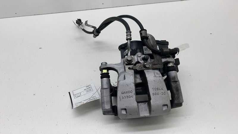 1044624-00-J ⭕ 2017-2025 Tesla Model 3 Rear Right Caliper + Brake Hose Line BASE 1044624-00-J