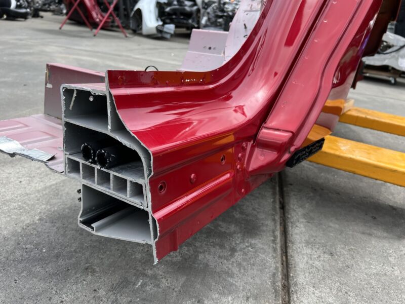 2016-2020 Tesla Model S Rear Driver Side Quarter Panel Structural Cutout Left LH