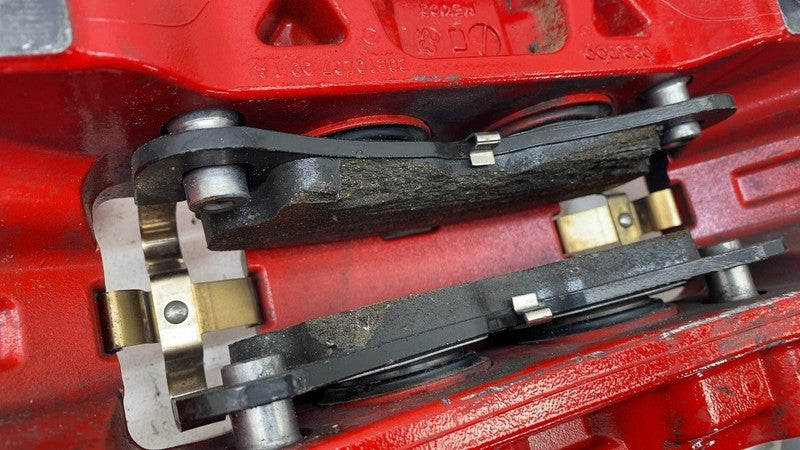 ⭕ 2021-2024 Tesla Model X Front Left Brake Caliper Performance Red 142