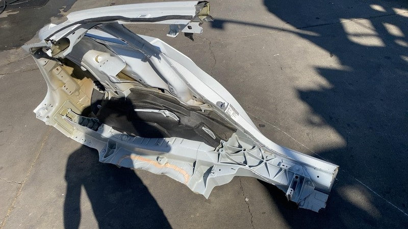 ⭕ 2020-2023 Tesla Model Y Rear Left Quarter Panel Structural Cutout White PPSW