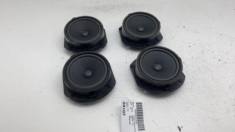 ⭕ 12-20 Model S X SET of Front & Rear Door Audio Speaker Mid Woofer 10