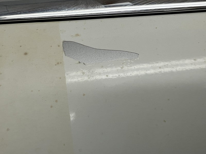 2012-2015 Tesla Model S Rear Passenger Side Door Shell Panel Right Whi