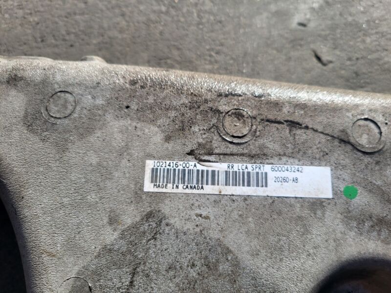 102141600A 12-20 Tesla Model S Rear Left or Right Suspension Lower Control Arm 1021416-00-A