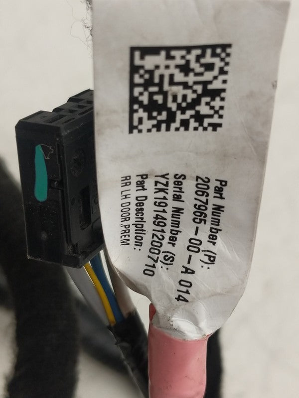 2067965 00 A ⭕ 2017-2020 Tesla Model 3 Rear Door Wiring Harness Cable Wire Left 2067965-00-A