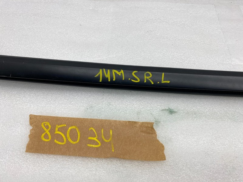 ⭕ 2012-2020 Tesla Model S Rear Driver Side Outer Door Belt Seal Black Strip Left