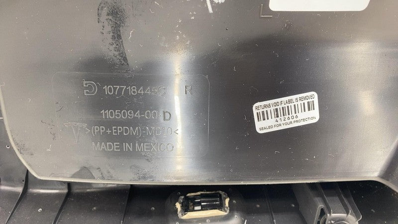 1085119-00-E ⭕ 17-20 Tesla Model 3 Front Passenger Side Interior Door Panel Trim Card Right