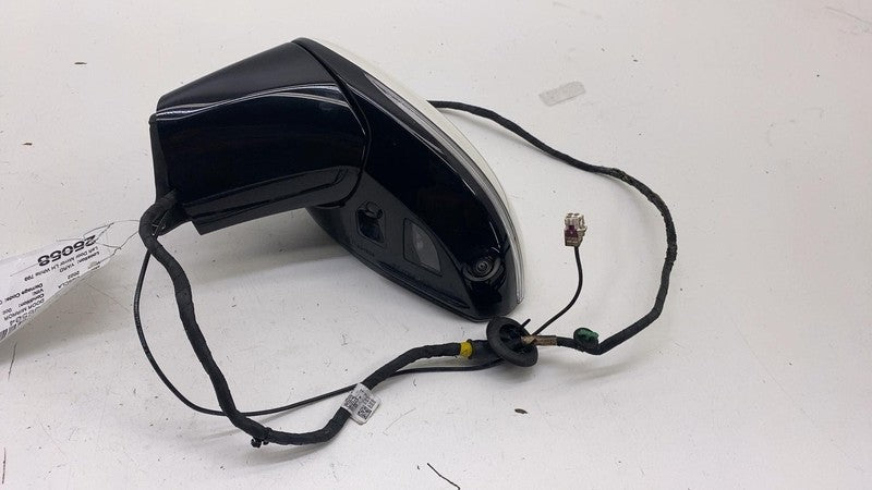 A 297 810 77 01 ⭕ 22-25 EQS 450+ V297 Left Exterior Rear View Door Mirror White 799 A2978107701