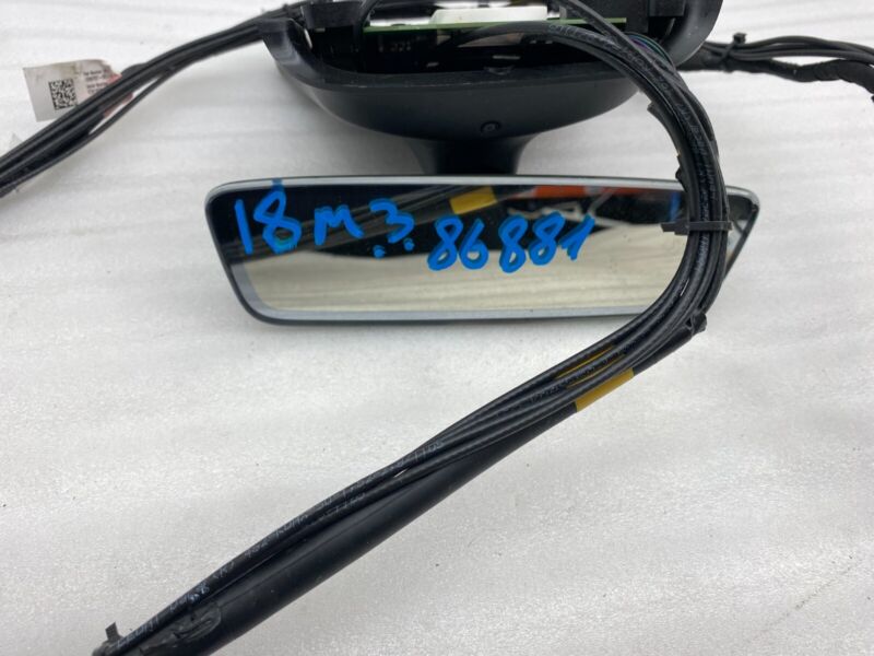 106878700D 2017-2023 Tesla Model 3 Front Triple Camera w/ Interior Rear View Mirror & Cable