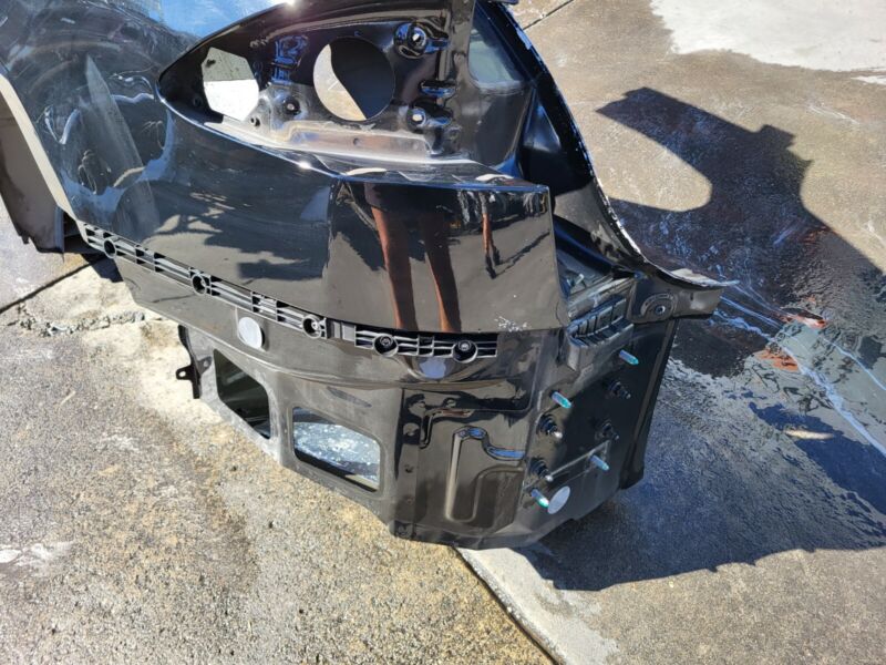 Does not apply 2012-2015 Tesla Model S Rear Left Quarter Body Side Panel Structural Cut Out LH