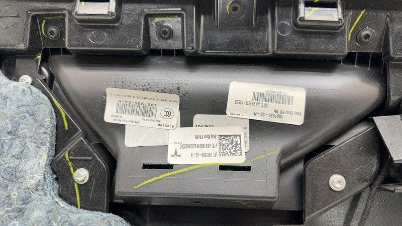 ⭕ 12-20 Tesla Model S Front Driver Side Interior Door Panel Trim Card Cover Left