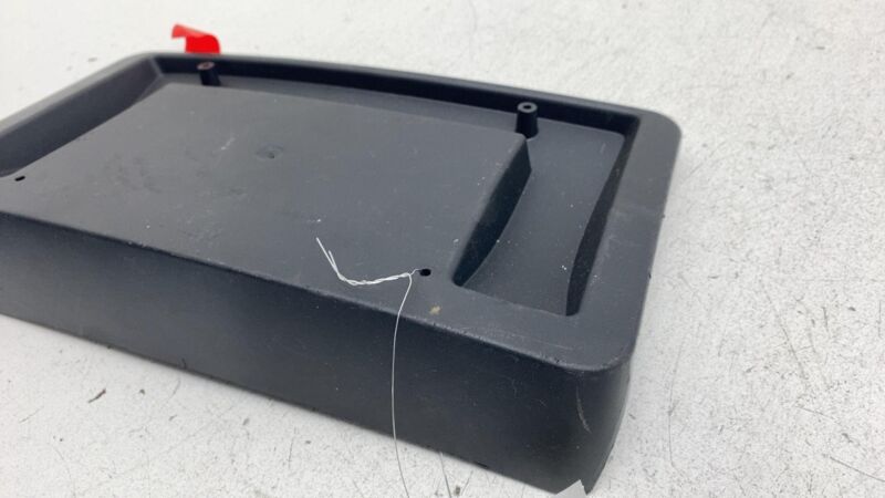 109682900G ⭕ 17-23 Tesla Model 3 M3 Front License Plate Molding Bracket Holder 1096829-00-G