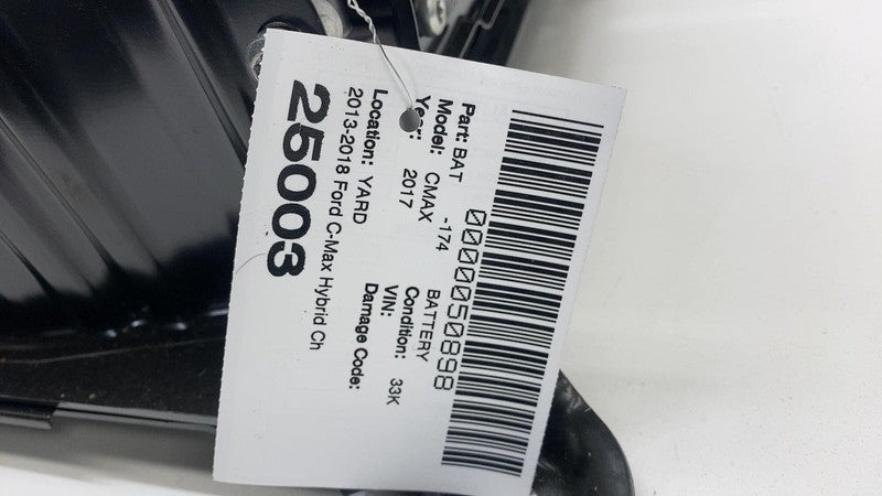 GM5810B759AA 2013-2018 Ford C-Max Hybrid Battery Pack Assembly 33k (7th VIN = A)