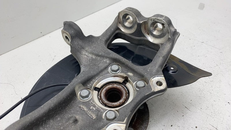 ⭕16-20 Model X Front Left Knuckle w/ ABS Sensor & Rotor Shield AWD 102