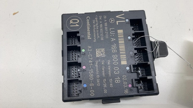 1669000318 ⭕ 2016-2018 Mercedes-Benz GLE350 Front Left Door Control Module LH A1669000318