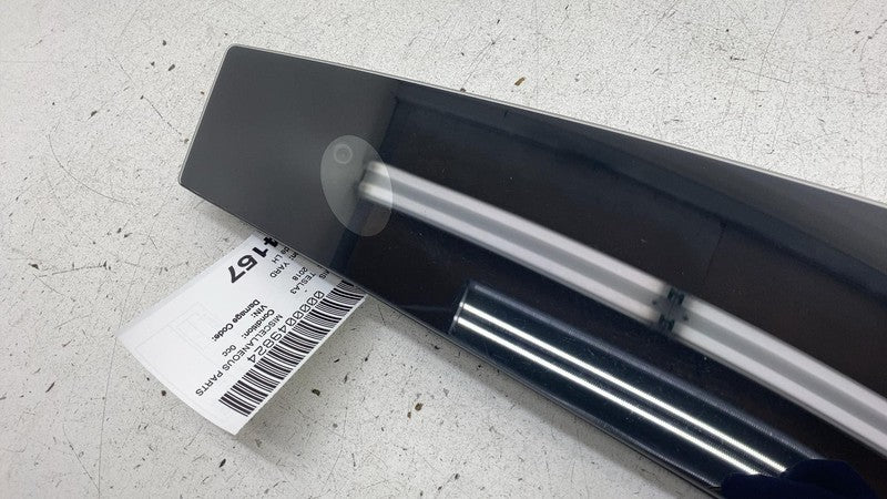 1100437 00 B 2017-2023 Tesla Model 3 Left B-Pillar Applique Glass Trim Molding w/ Camera LH