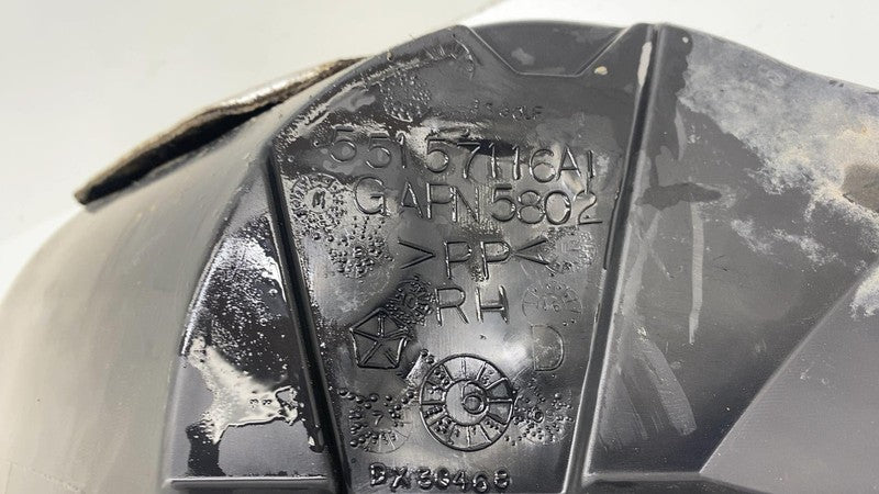 55157116A ⭕2007-2018 Jeep Wrangler Front Fender Liner Splash Guard Shield Right 55157116AI