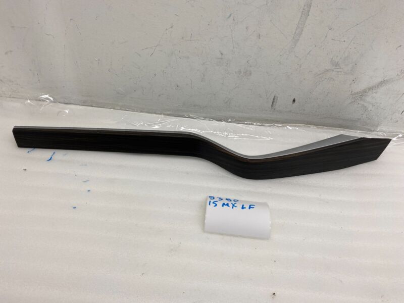 2016-2020 Tesla Model X MX Front Driver Side Door Decor Trim Obeche Left LH Assy