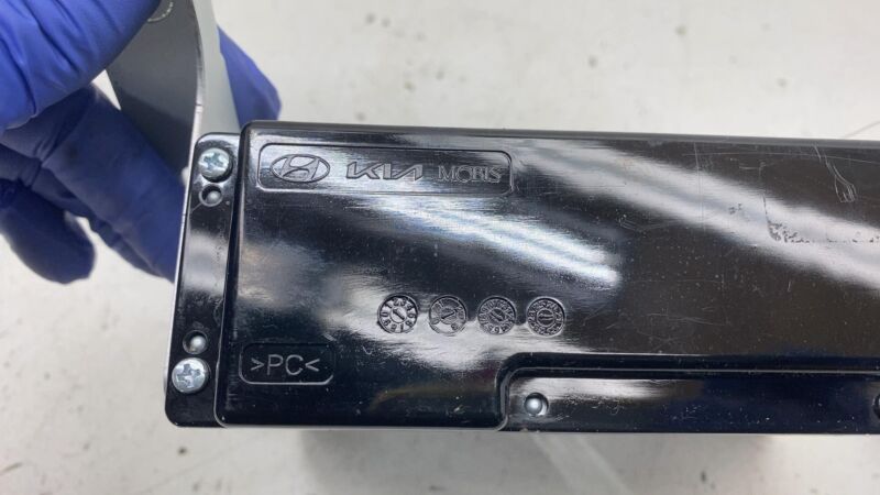 96560CV110 2022-2024 Kia EV6 Dash Dashboard Audio Radio Receiver Control Module Head Unit